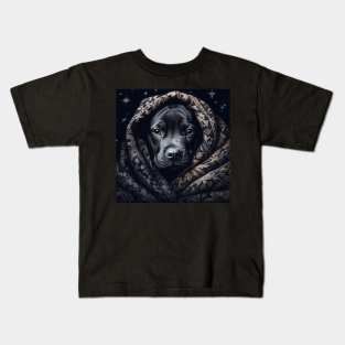 Black Staffy Kids T-Shirt